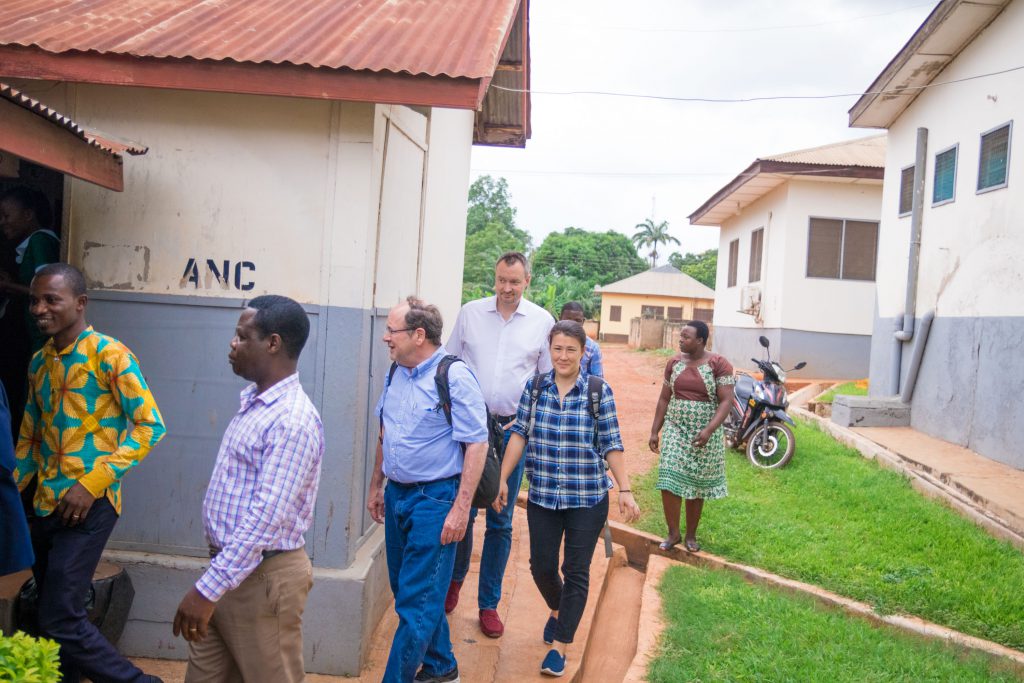 Project site in Ghana