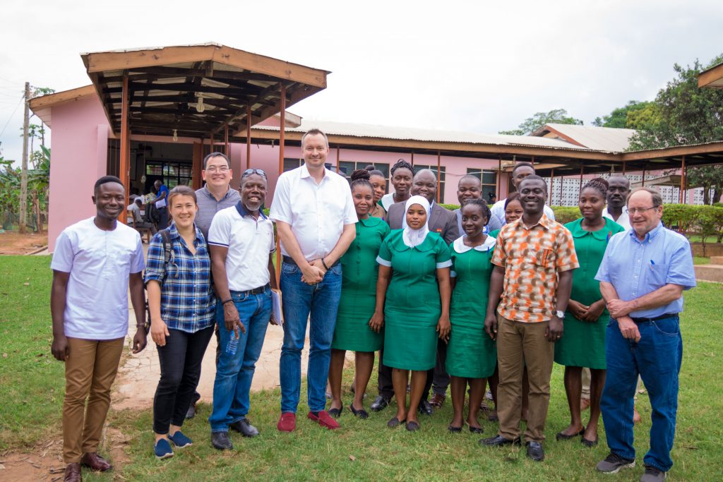 Project site in Ghana